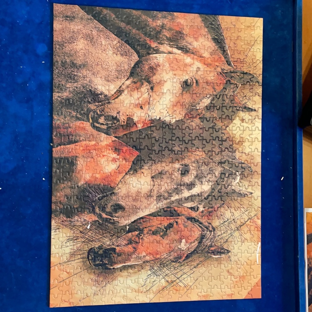 500 Piece Jigsaw Puzzle Horse Heads
